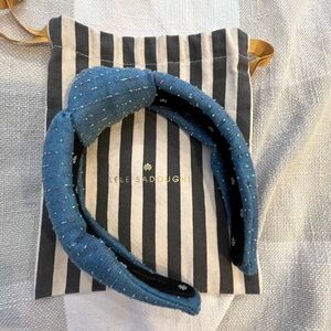 Lele Sadoughi Denim Headband